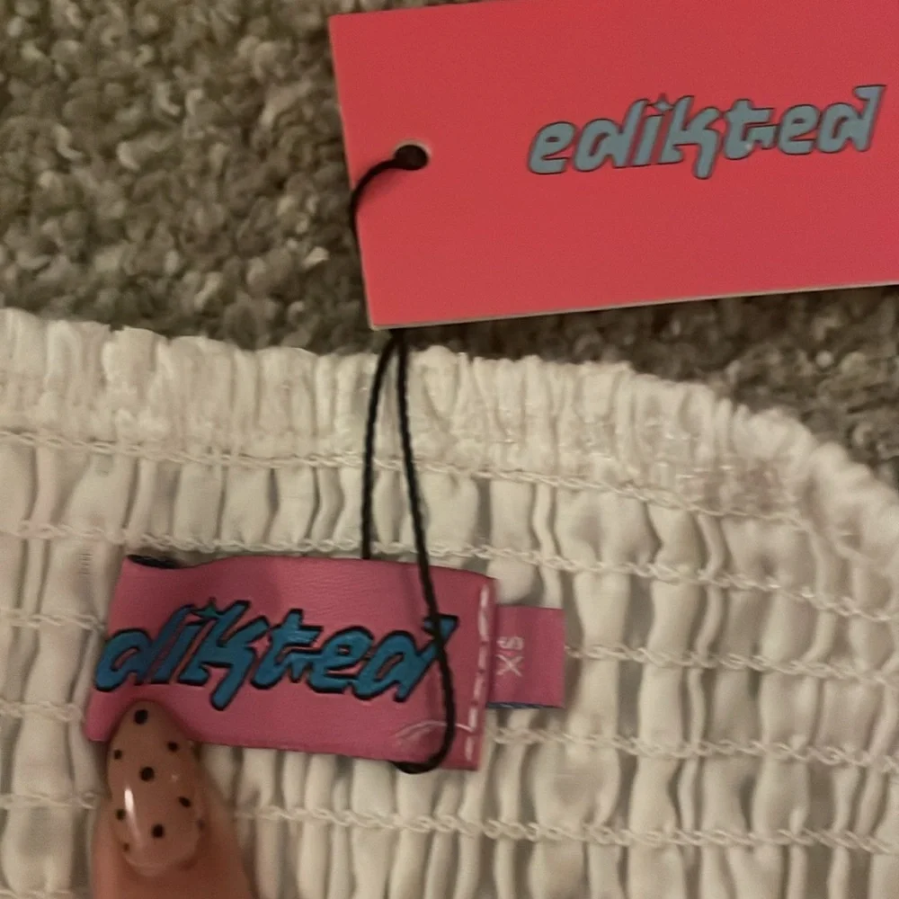 White Strapless Edikted mini dress (new with tags) - Picture 3 of 3